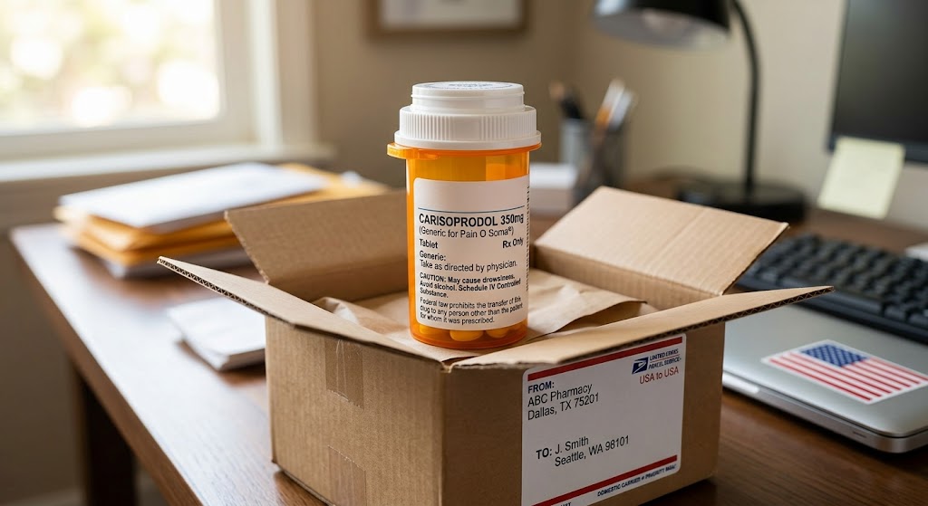 Carisoprodol 350mg (Pain‑O‑Soma): Uses, Dosage, Benefits & Muscle Pain Relief Guide< 4 unnamed 2026 03 27T041726.453